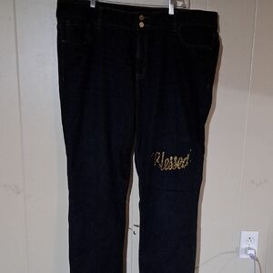 Lane Bryant Dark Denim Jeans